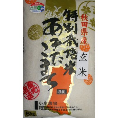 画像1: 減農薬減化学肥料栽培米 玄米5kg