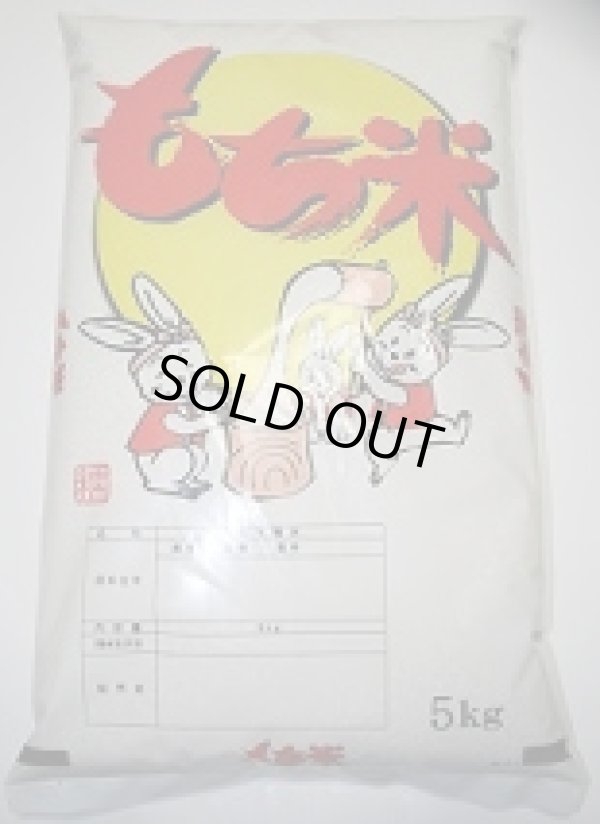 画像1: もち米玄米1kg (1)