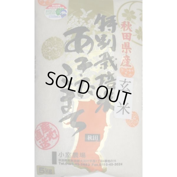 画像1: 減農薬減化学肥料栽培米 玄米5kg (1)